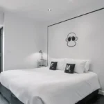 Chimpanzee Bath Pod room at Blu Monkey Hub & Hotel Phuket on a rainy-day stay